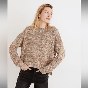 Madewell Boatneck Side-Button Sweater